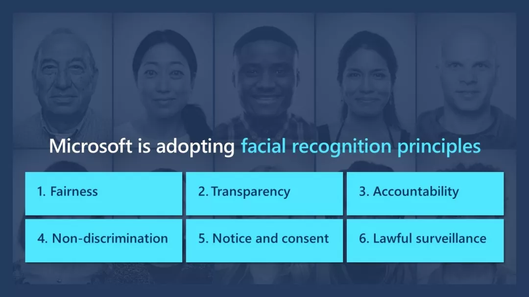 微软人脸识别研究工作遵循的6大原则